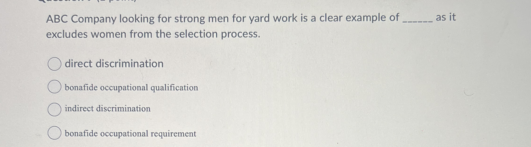 ABC Company looking for strong men for yard work