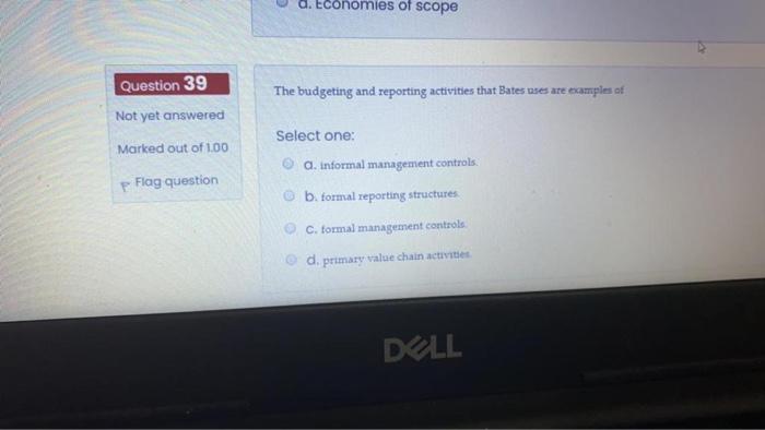 Question 38 Not yet answered are said to exist