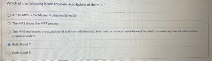 Which of the following is/are accurate