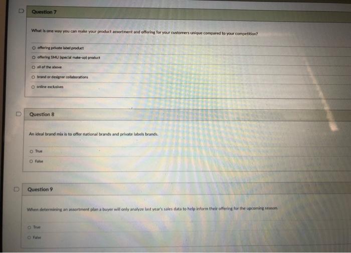 Question 7 What is one way you can make your