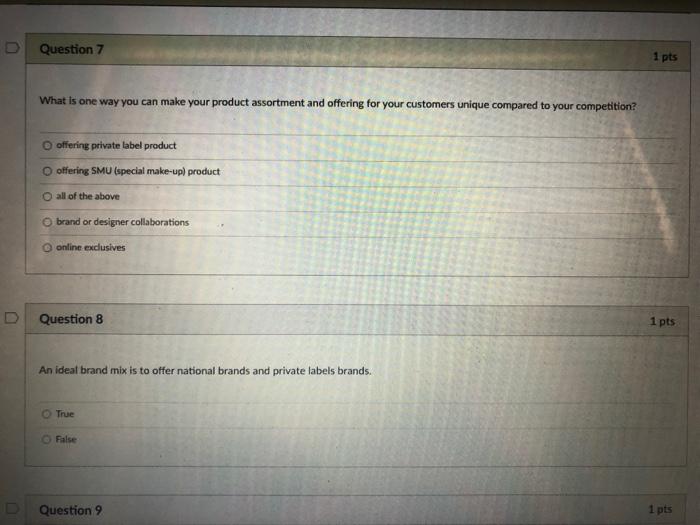 Question 7 What is one way you can make your