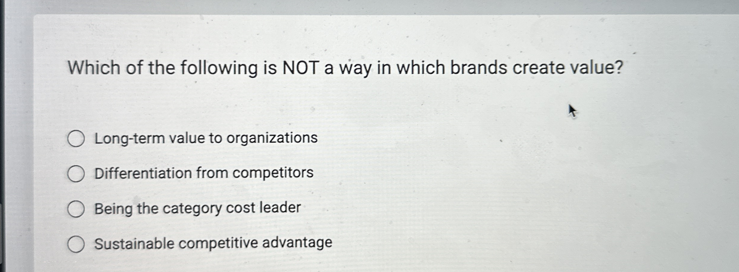 Which of the following is NOT a way in which