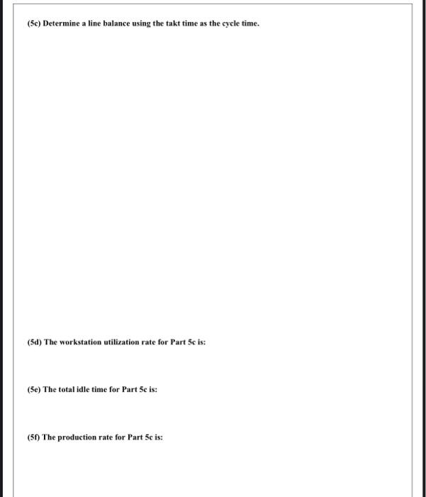 Problem 5 (4.0 pt) Consider the assembly line