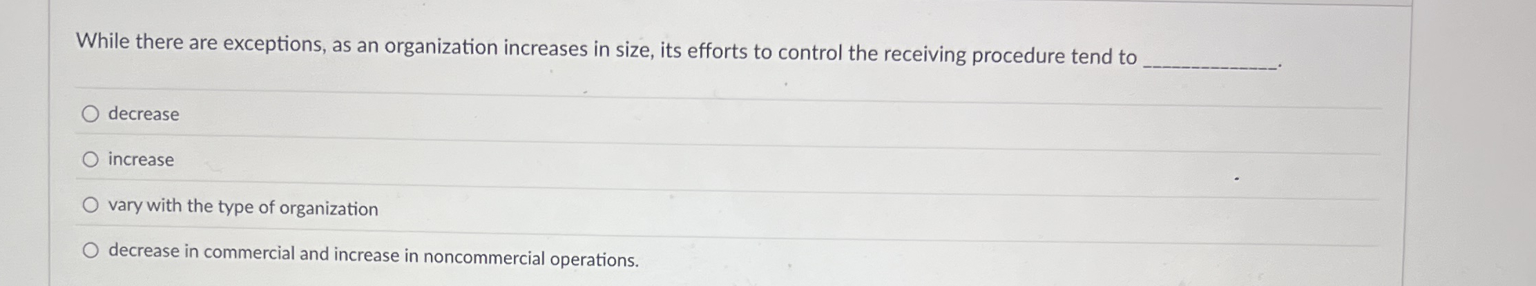 While there are exceptions, as an organization