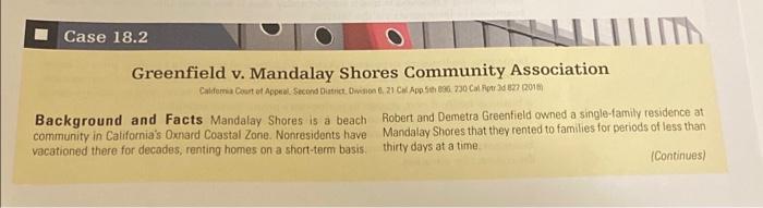 how do you IRAC this case? (issue, rule,