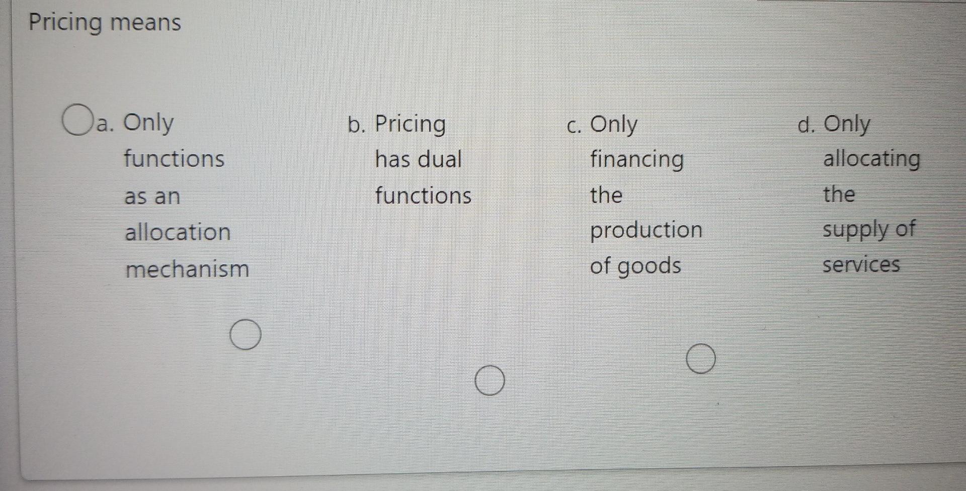 1) 2) A Moving to another question will save this