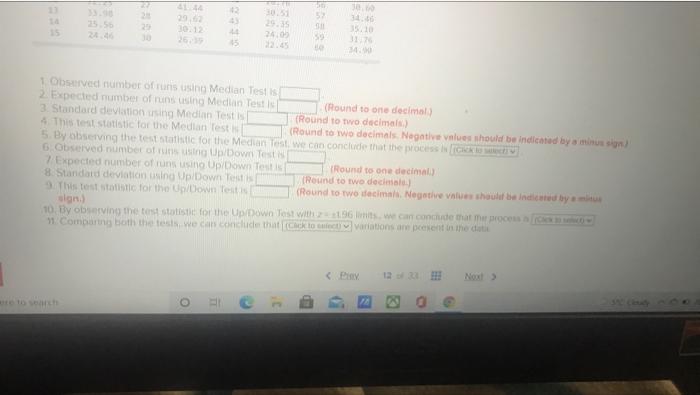 X G *R : R Question 12 - Statical Process Cox Use