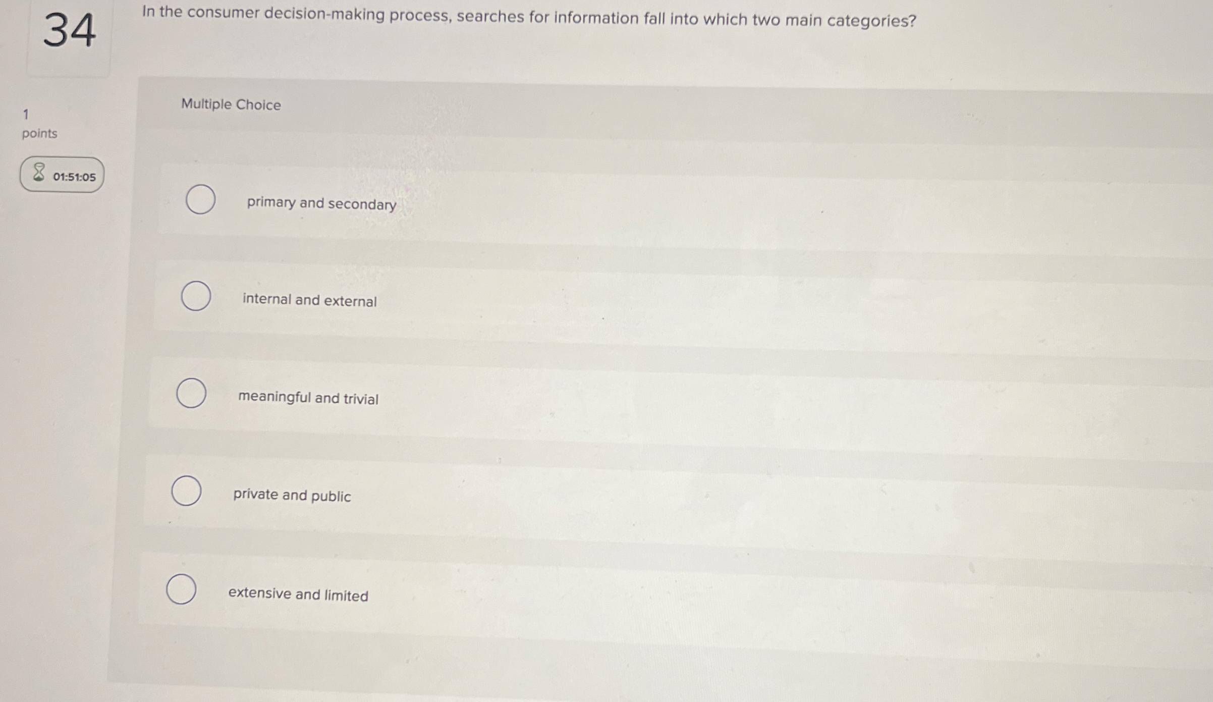 3 4 In the consumer decision - making process,