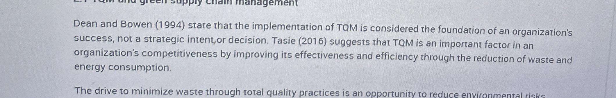 Dean and Bowen ( 1 9 9 4 ) state that the