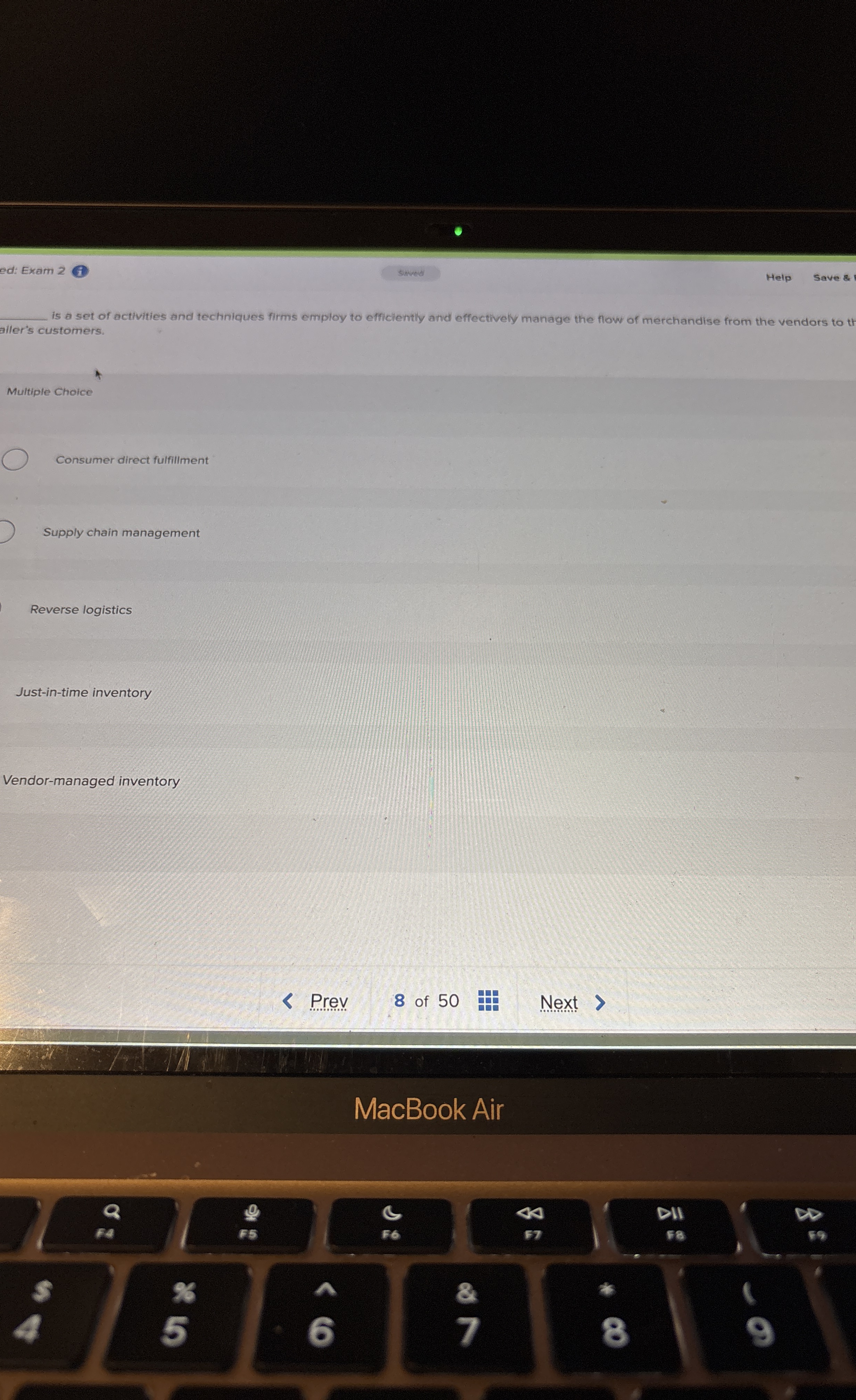 ed: Exam 2 Help Save & q , is a set of activities