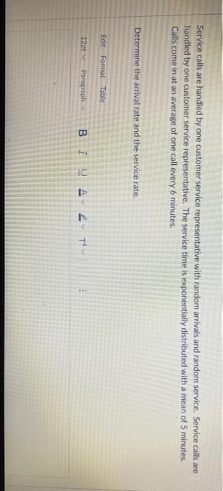 Service calls are handled by one customer service