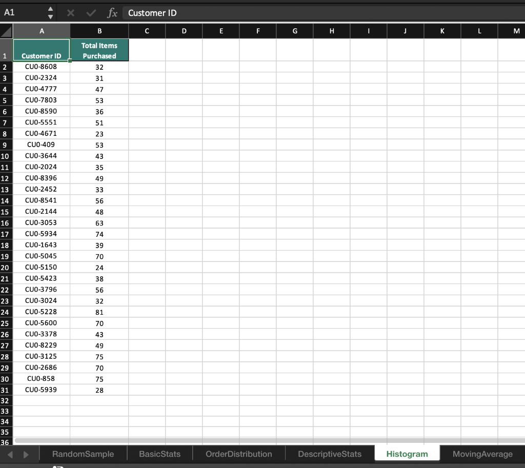 2 Randomness in selecting a sample from a