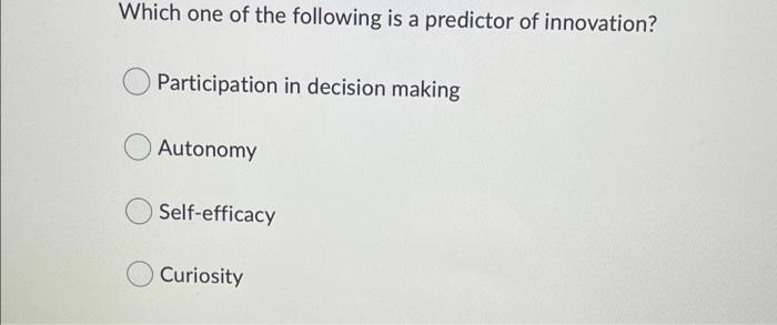 Which one of the following is a predictor of