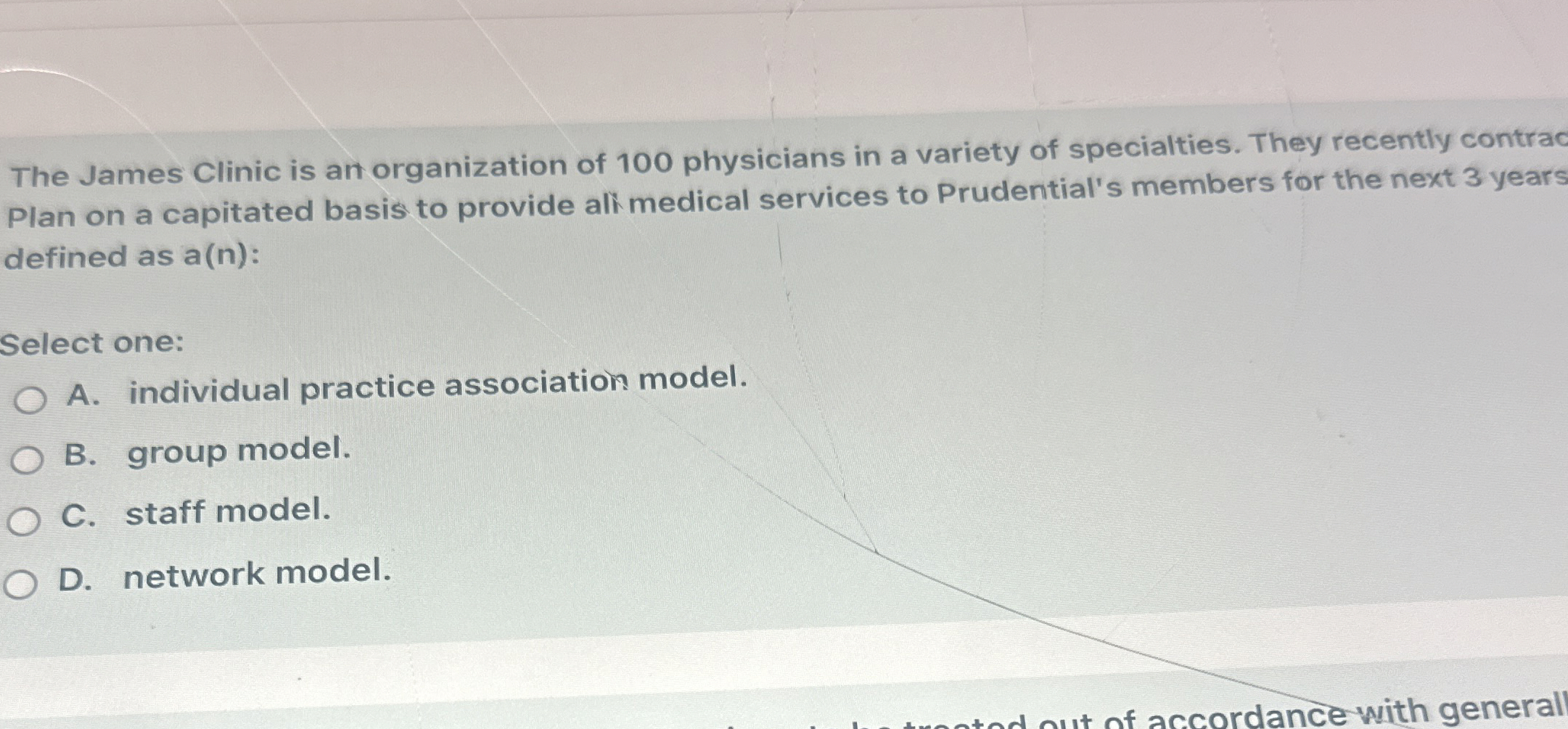 The James Clinic is an organization of 1 0 0