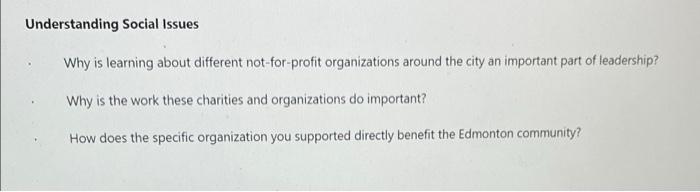 for question 3 : Scenario you work as a volunteer