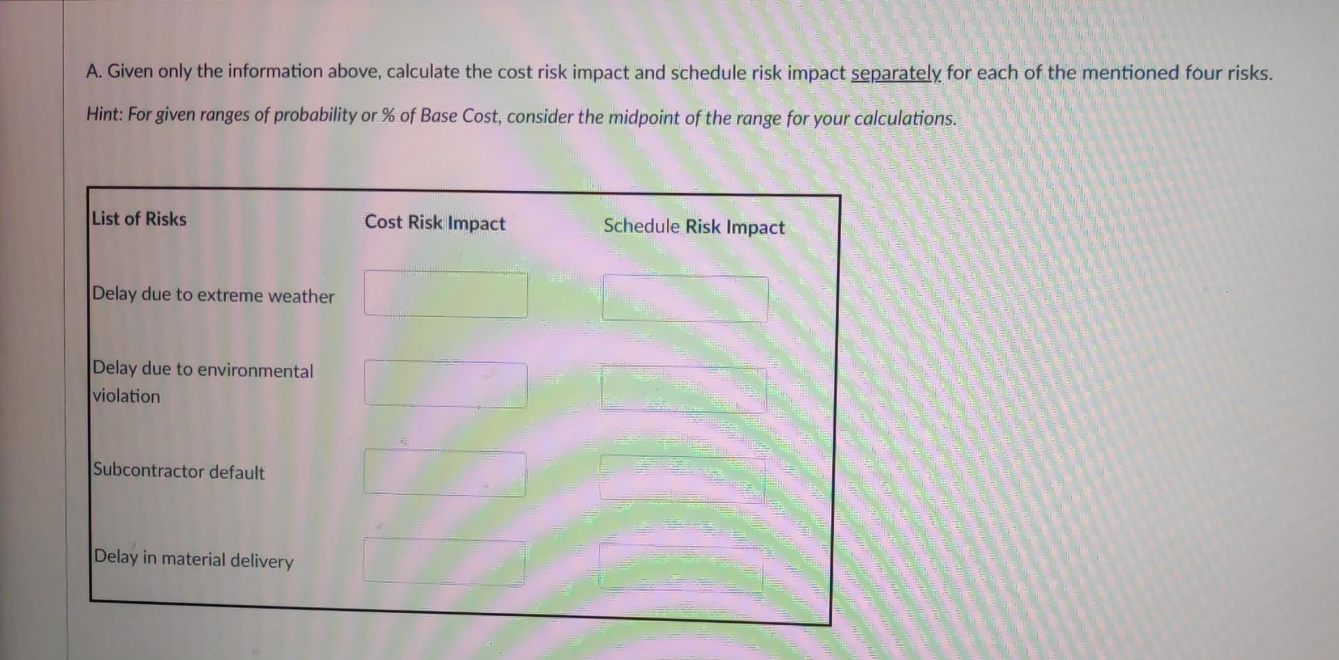 a A highway construction contractor has developed