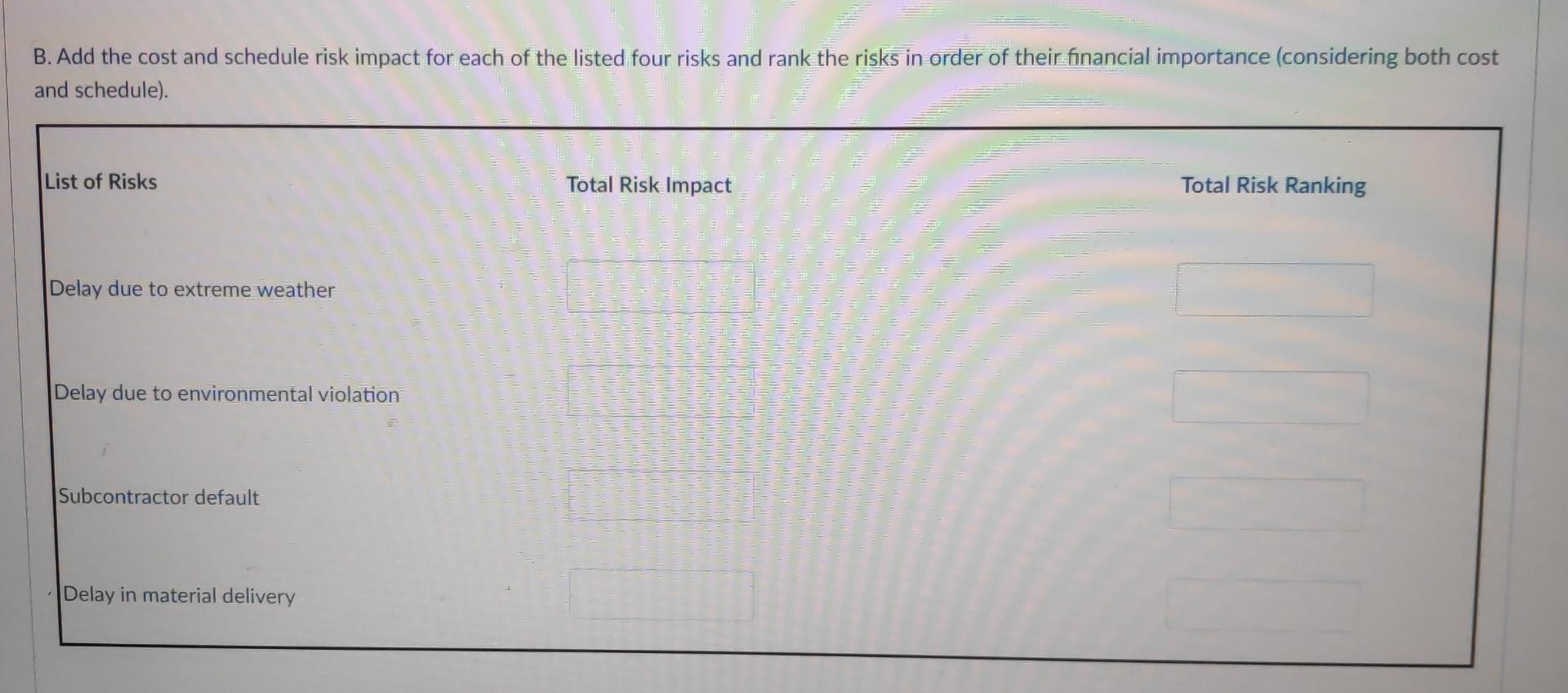 a A highway construction contractor has developed