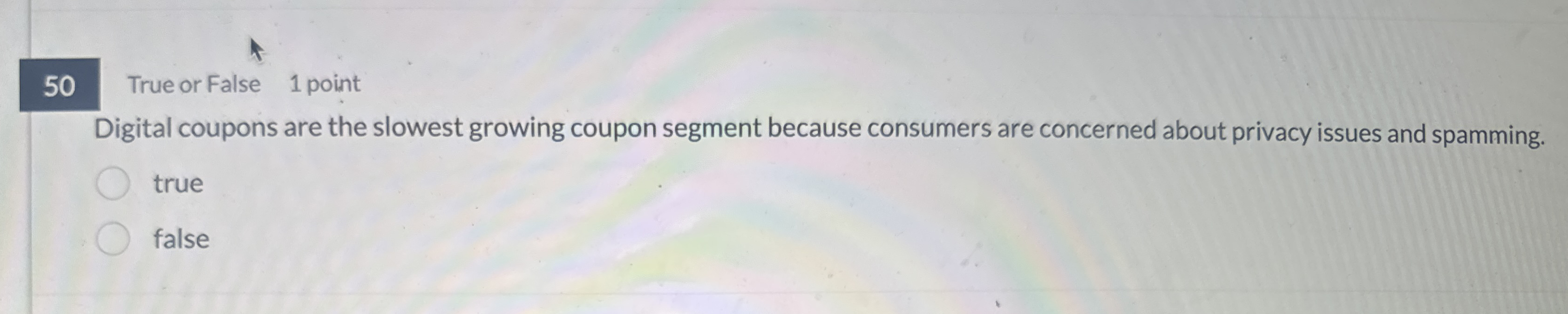4 8 Multiple Choice 1 point Foods International