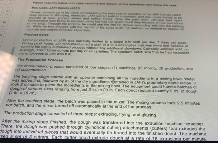 Please read the below mint a careilly and answer