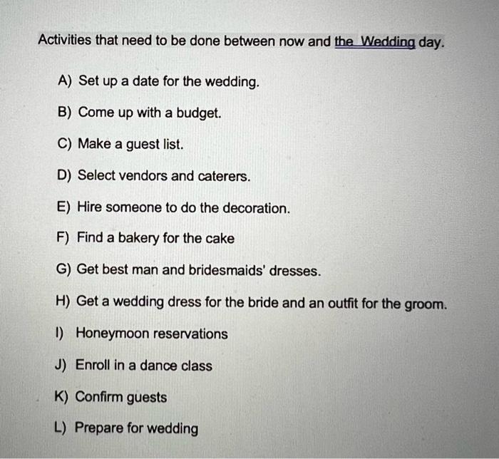 1. Identify at least four risks that could