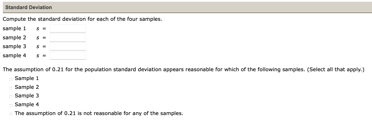Sample 1 Sample 2 Sample 3 Sample 4 12.03 11.88