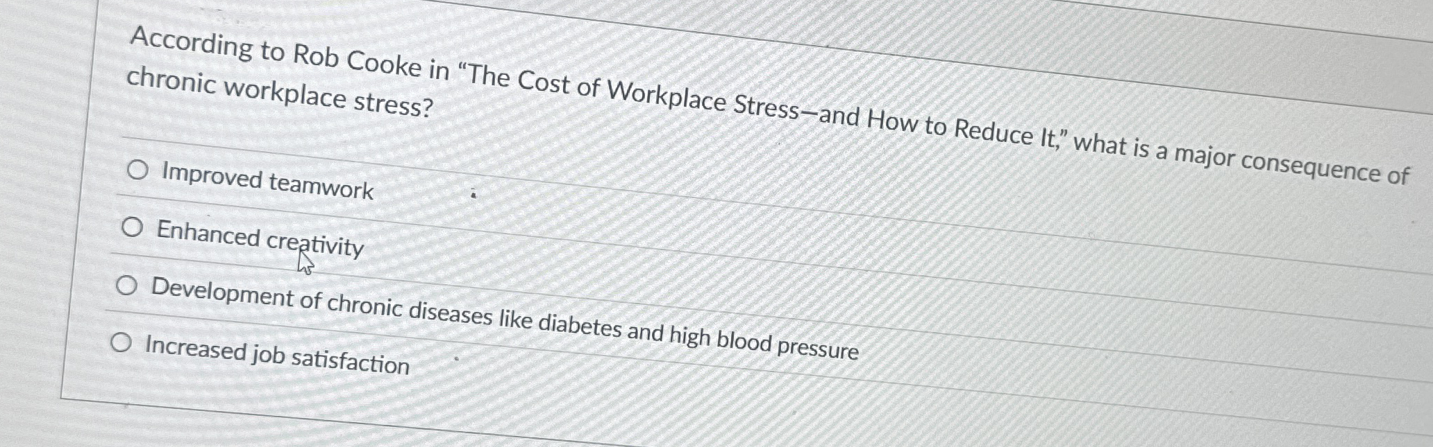 According to Rob Cooke in "The Cost of Workplace