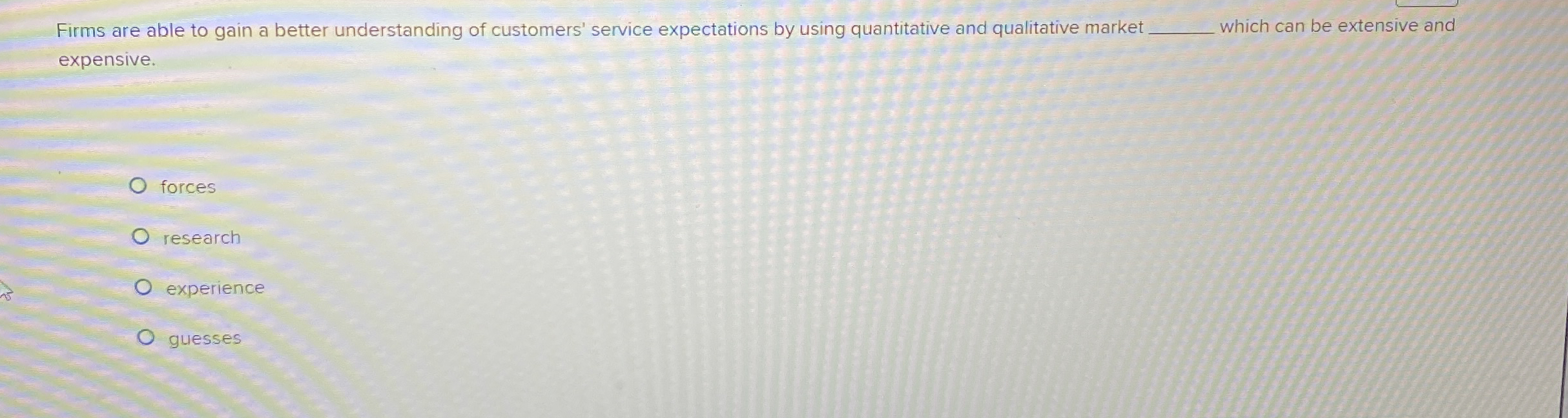 Firms are able to gain a better understanding of