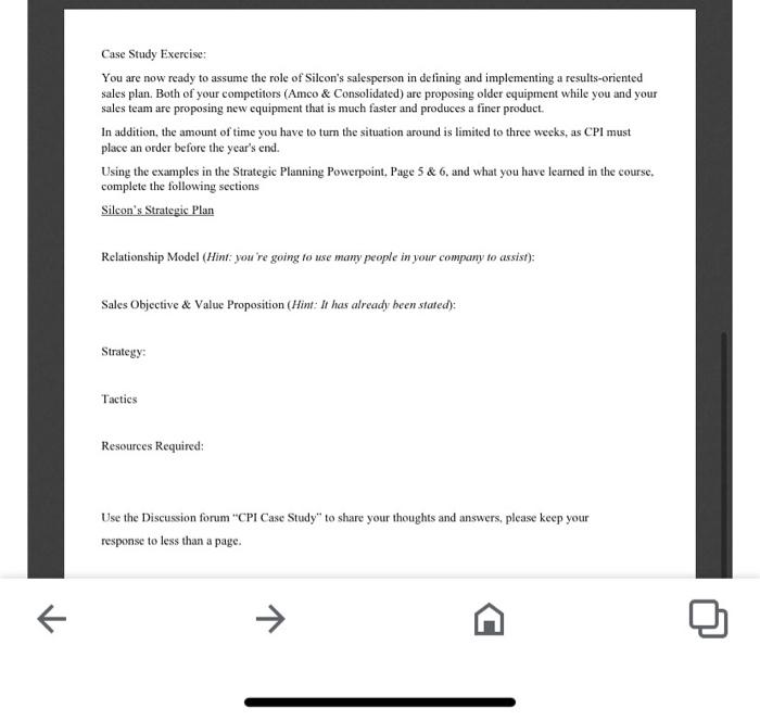 PowerBase Selling: CPI Case Study Computer
