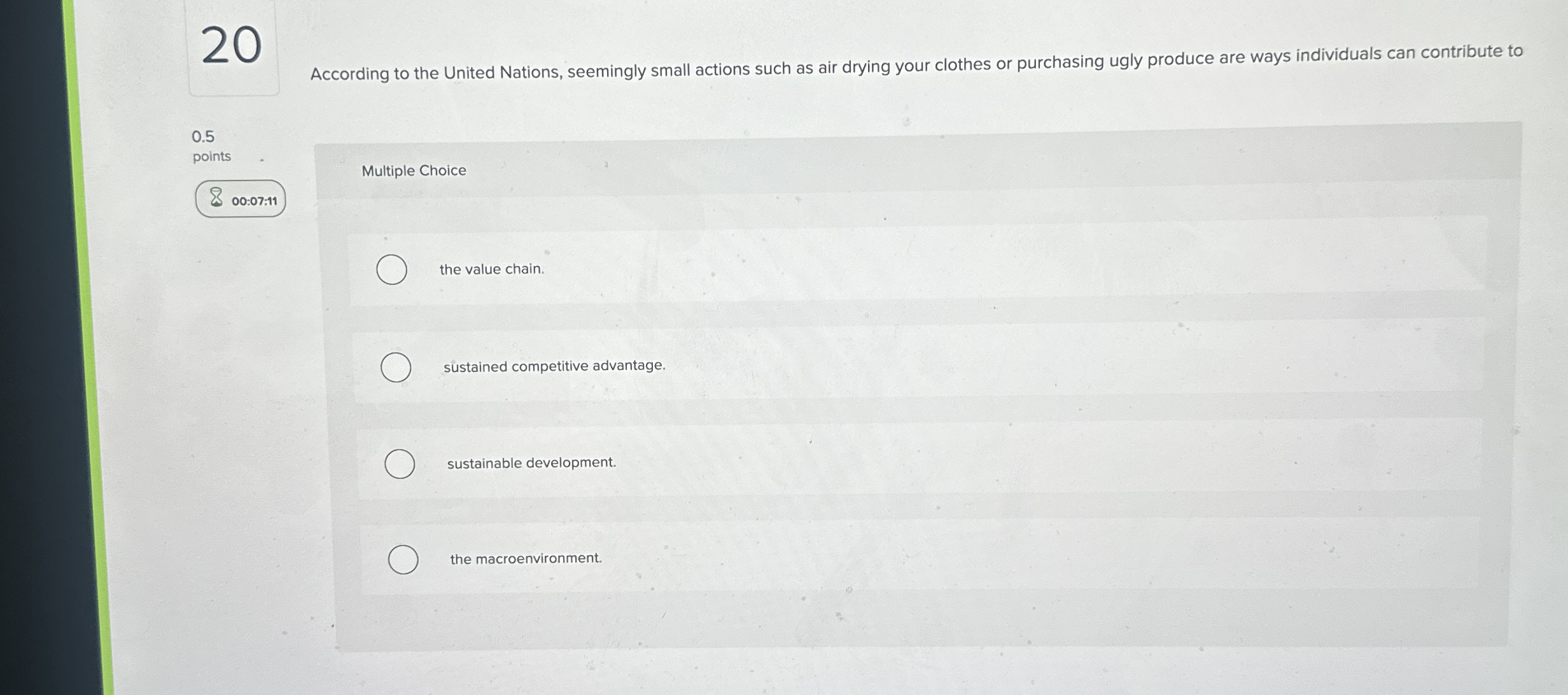 2 0 According to the United Nations, seemingly