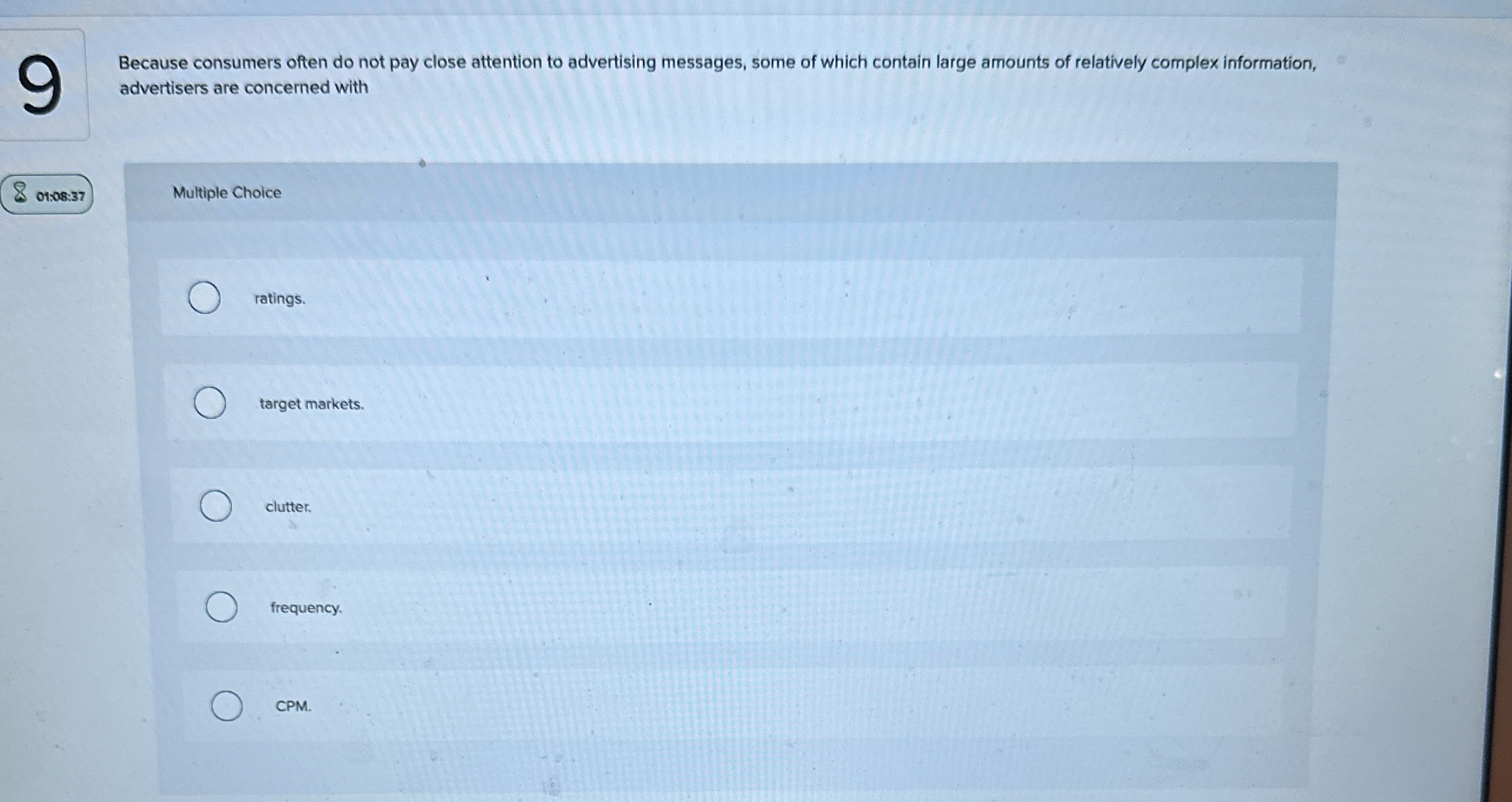 9 Because consumers often do not pay close