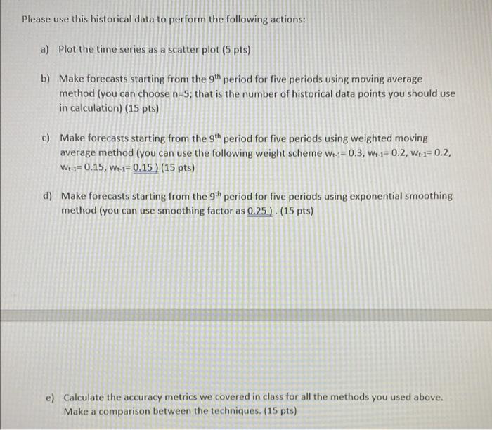 1. Company A wants to test three major