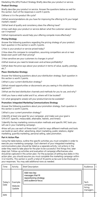 ************** PLEASE READ AND ANSWER