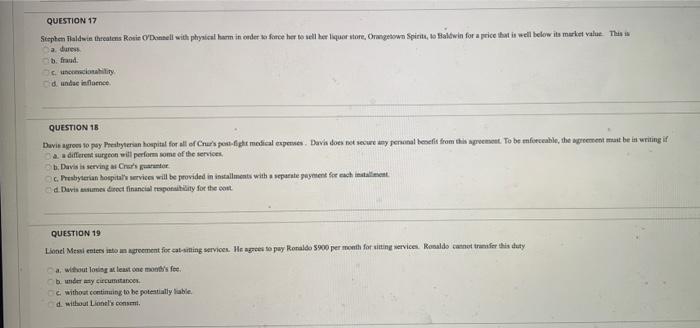 QUESTION 17 Stephen Taldwin threatens Rosie