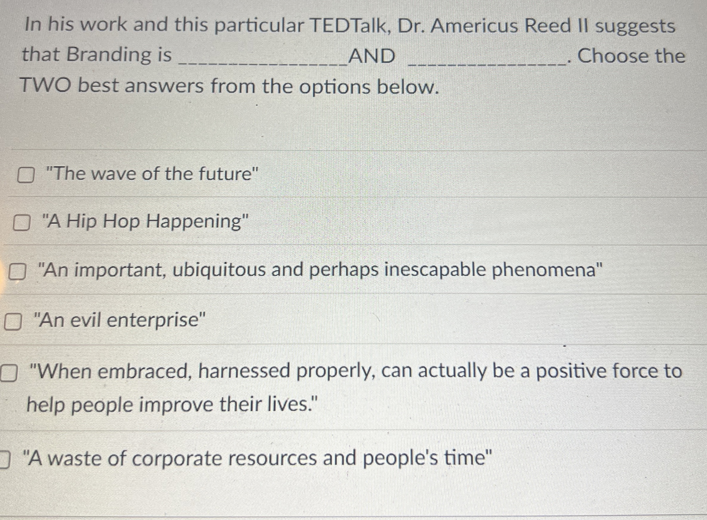 In his work and this particular TEDTalk, Dr .