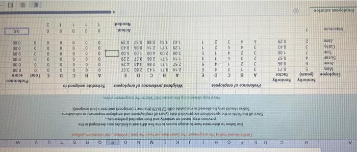 I do not understand how to solve for schedule