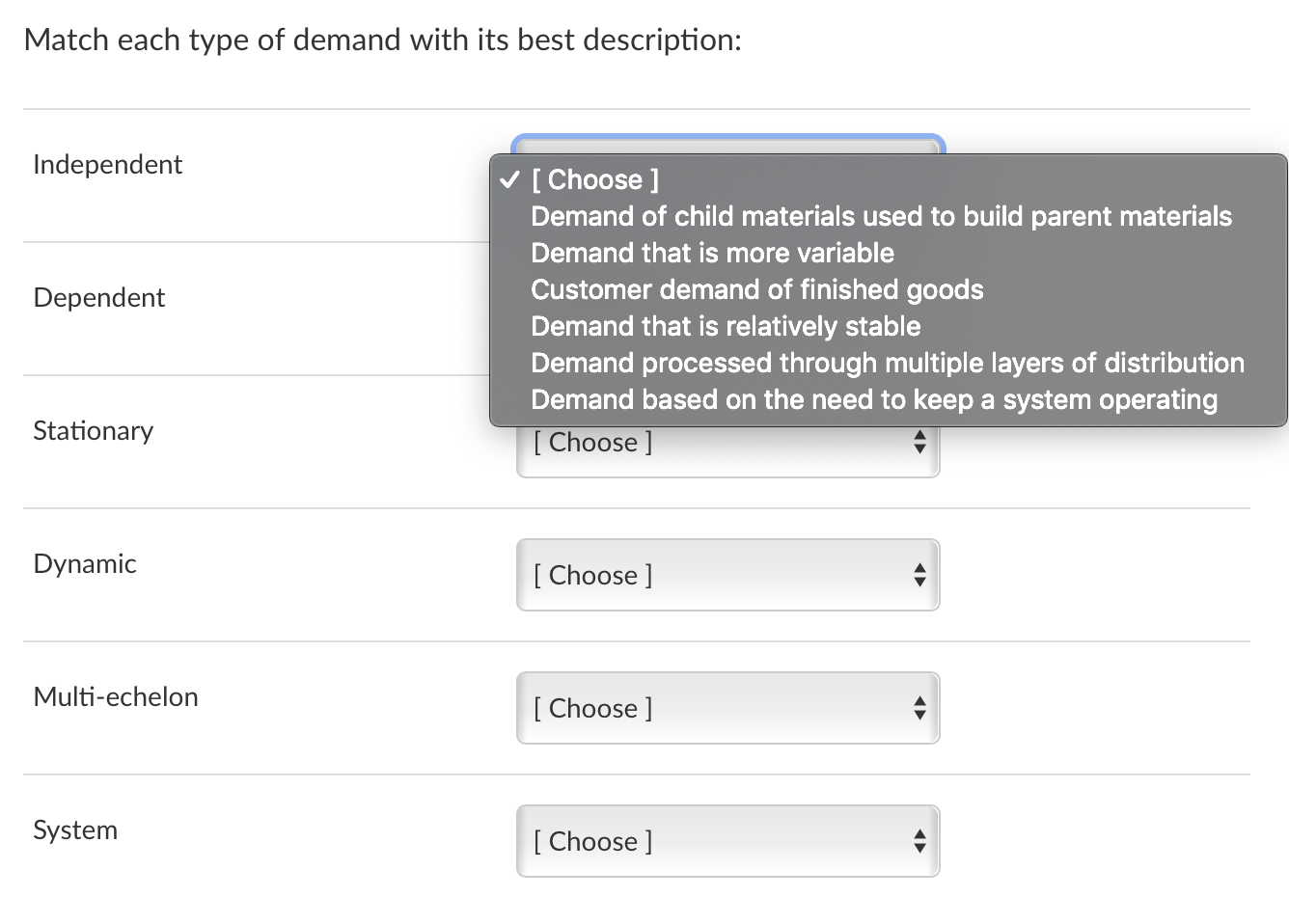 Using the 3-month simple moving-average