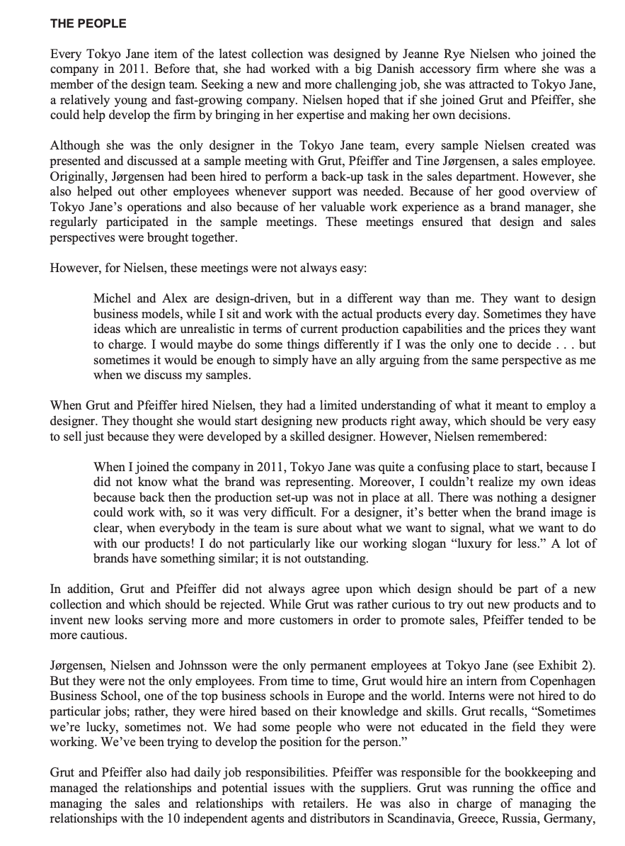 1. How does the difference in Gruts and Pfeiffers