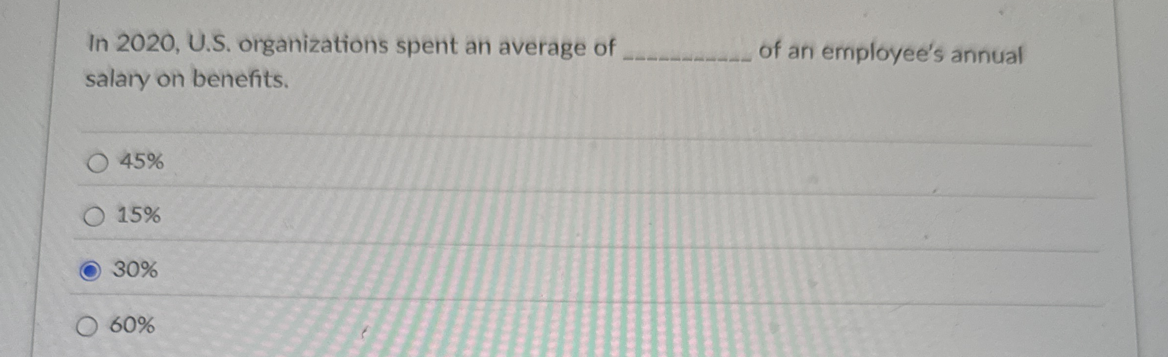 In 2 0 2 0 , U . S . organizations spent an