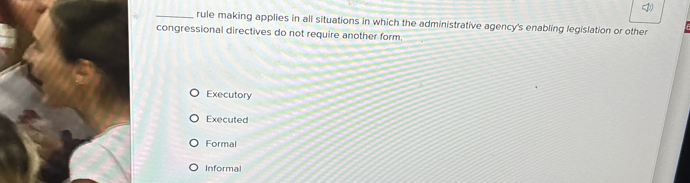 q , rule making applies in all situations in