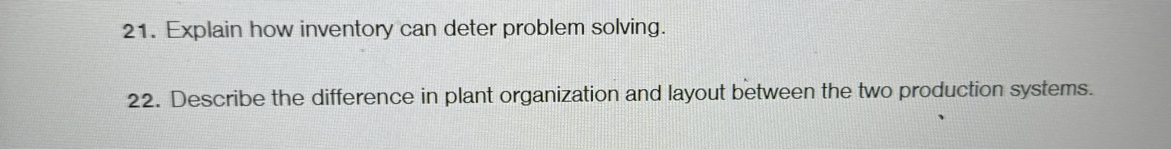 Describe the difference in plant organization and
