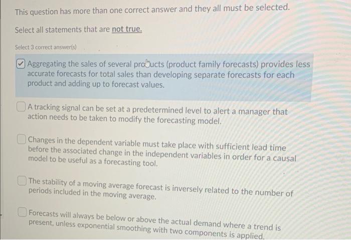 This question has more than one correct answer