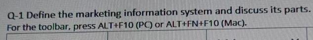 it is marketing, can you answer quickly please
