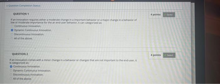 is this correct ? Question Completion Status: 4