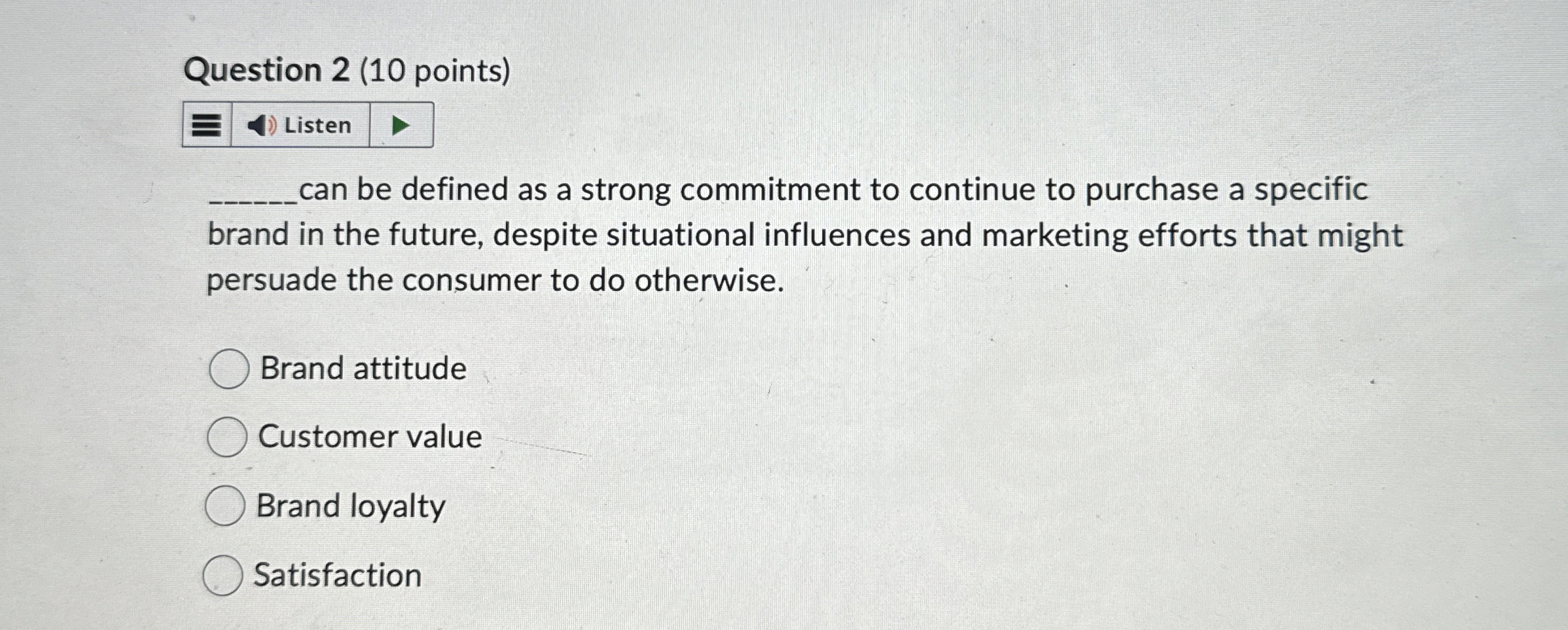 Question 2 ( 1 0 points ) q , can be defined as a