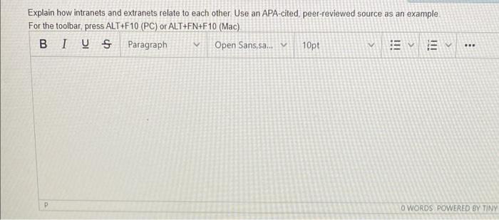 Explain how intranets and extranets relate to