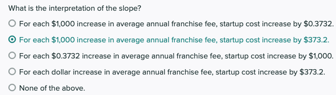 As the regional manager of a sandwich franchise