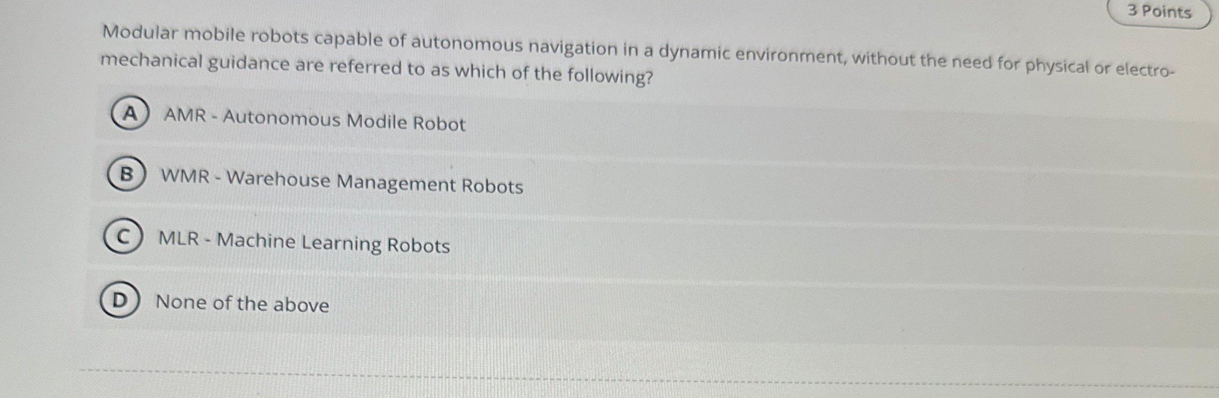 Modular mobile robots capable of autonomous
