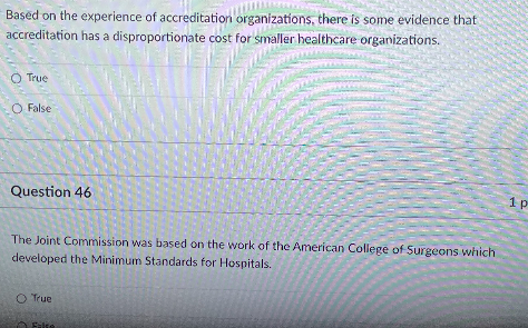 Requiring documentation from surveyors makes the