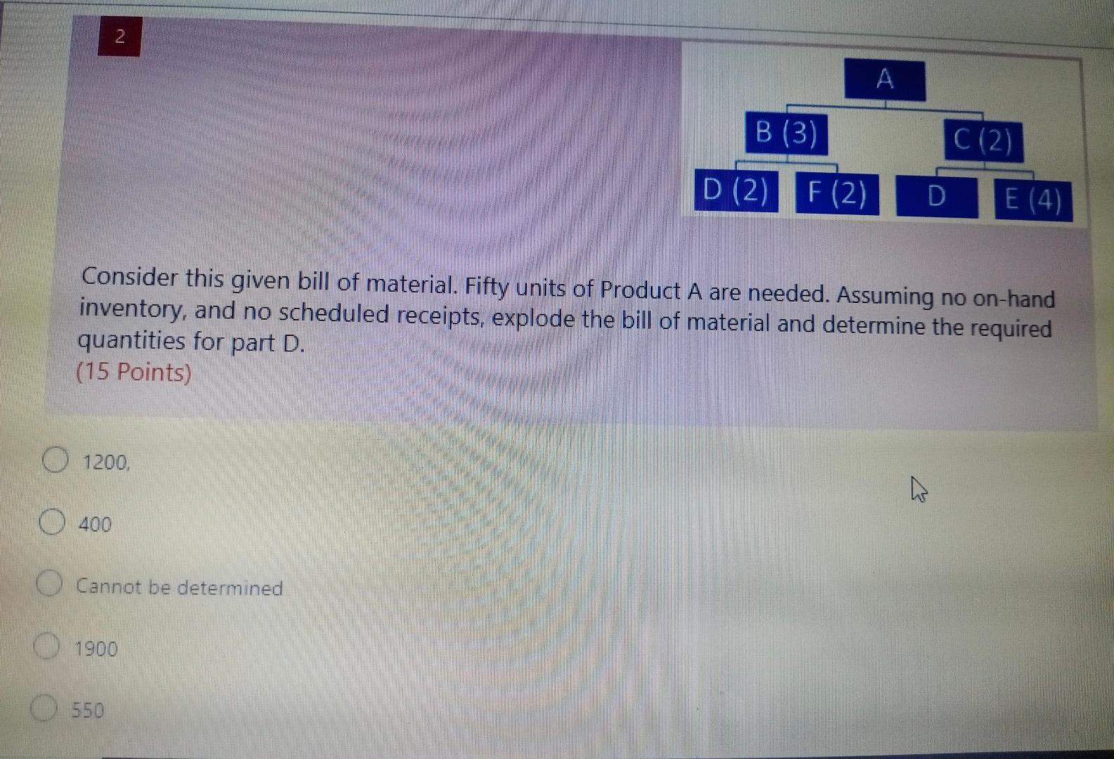 2 2 B (3) C (2) D (2) IF (2) E (4) Consider this