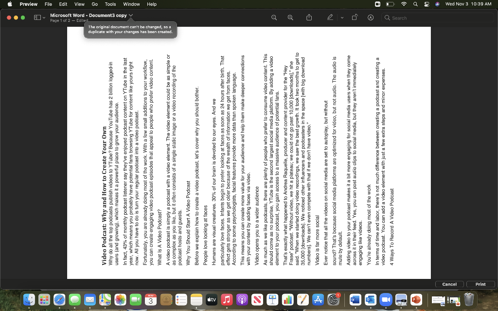 1. Use this reflective space to comment on your